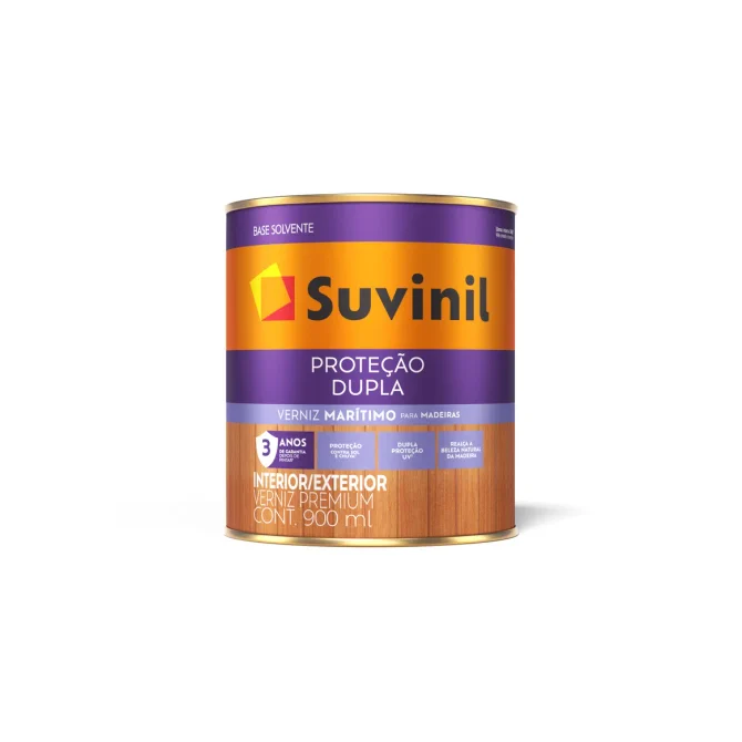 Verniz Proteção Dupla Natural Acetinado 0,9L Suvinil