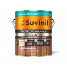 Verniz Proteção Máxima Deck Base Água Natural Brilhante 3,6L Suvinil