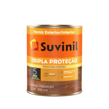 Verniz Proteção Tripla Mogno Brilhante Solv 0,9L Suvinil