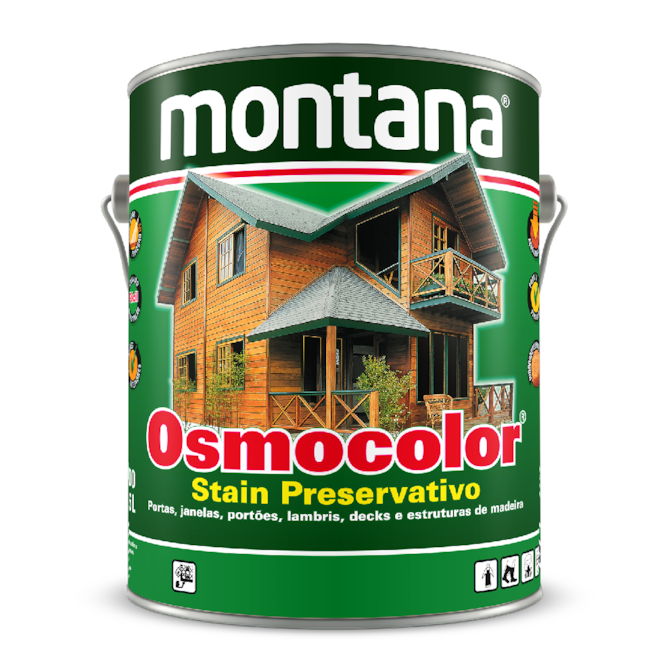 VERNIZ STAIN OSMOCOLOR TRANSPARENTE 0,9L MONTANA